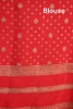 Pure Handloom Zari Butta Banarasi Crepe Silk Saree